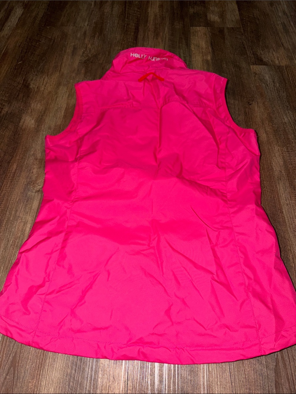 Helly Hansen Pink Crew Vest Women’s Windbreaker Sailing Sz L - Picture 9 of 10